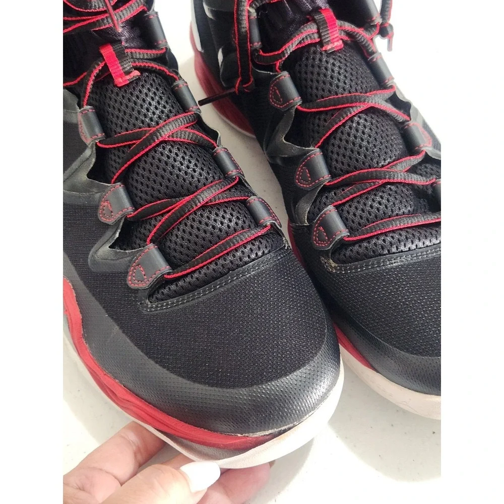 Air Jordan XX8 SE Bred 2013 Talla 12.5 US Black Red Sneakers 616345-001